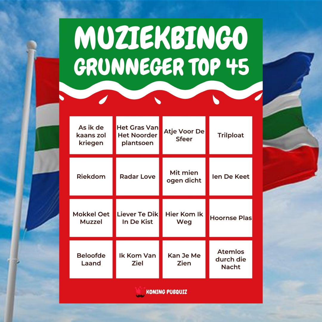 Muziekbingo Groningen