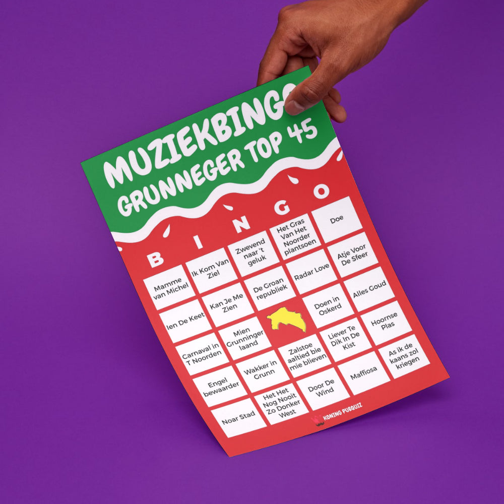 Muziekbingo Groningen