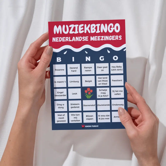 Muziekbingo Nederlandse Meezingers