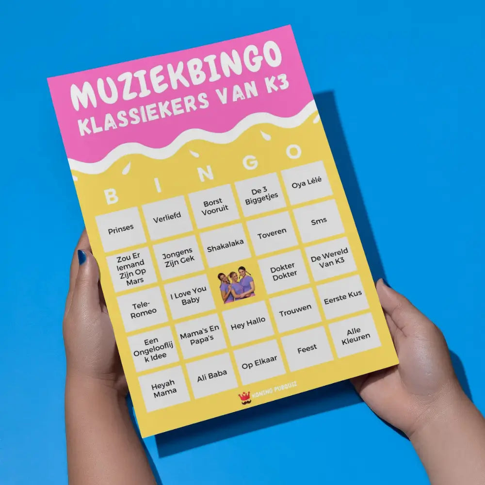 Muziekbingo K3 Classics
