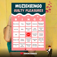 guilty pleasures muziekbingo met de lekkerste muziek