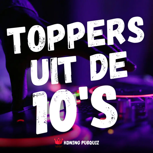 Muziekbingo Toppers Uit De 10's
