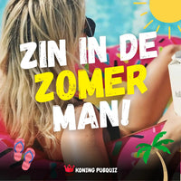 Muziekbingo Zin In De Zomer Man