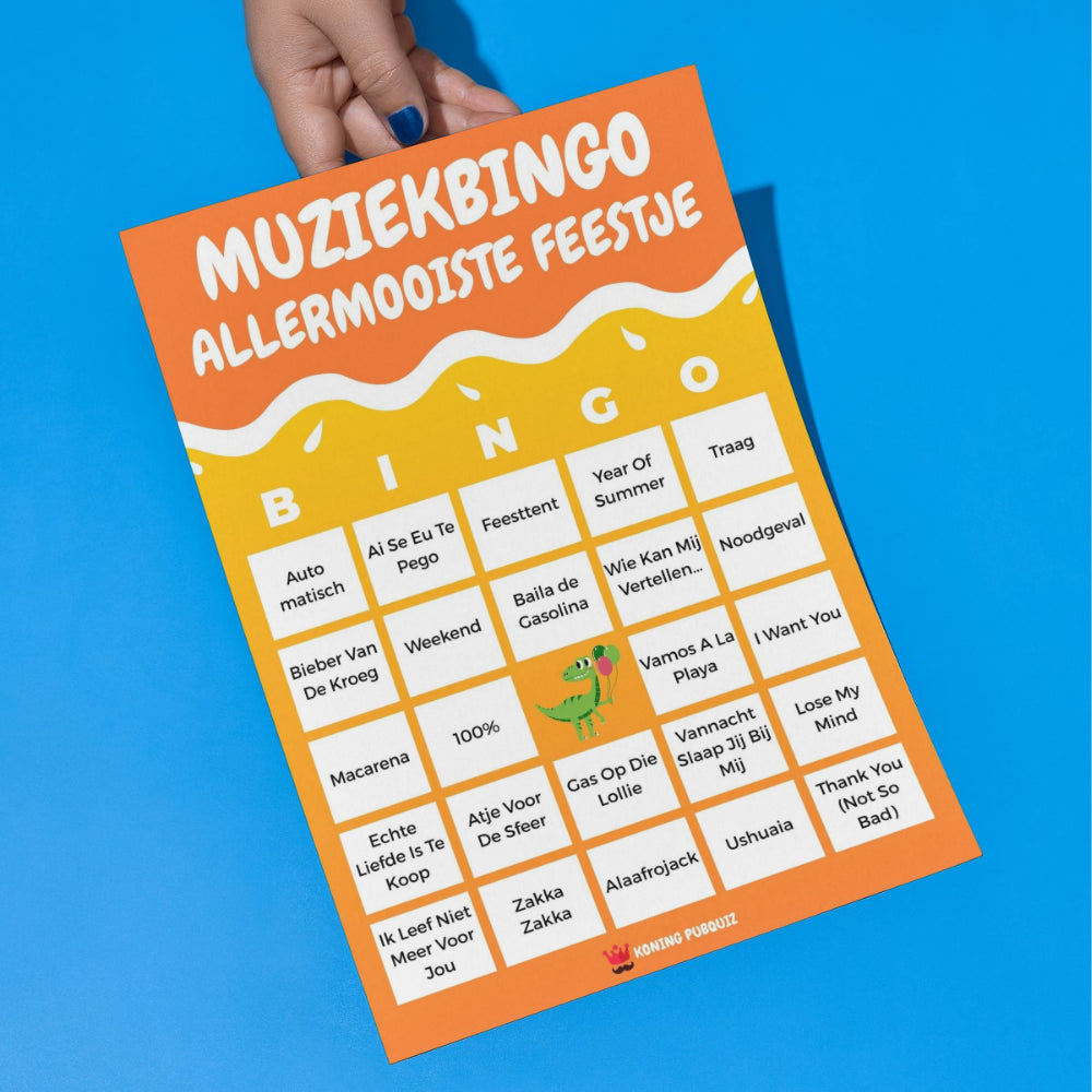 Muziekbingo Allermooiste Feestje