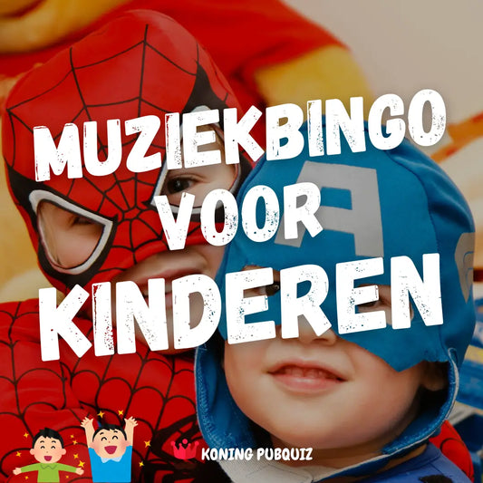 muziekbingo voor kinderen met muziek voor kinderen