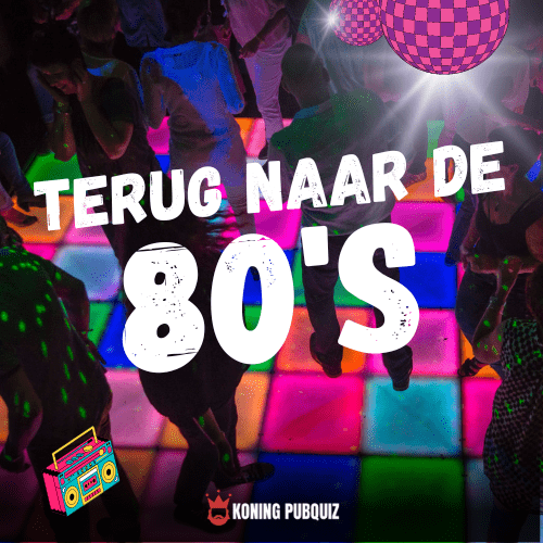 Muziekbingo Terug Naar De 80's