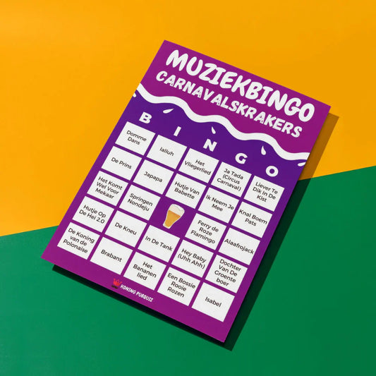 Kant-en-klare muziekbingo kaarten: maak het jezelf gemakkelijk!