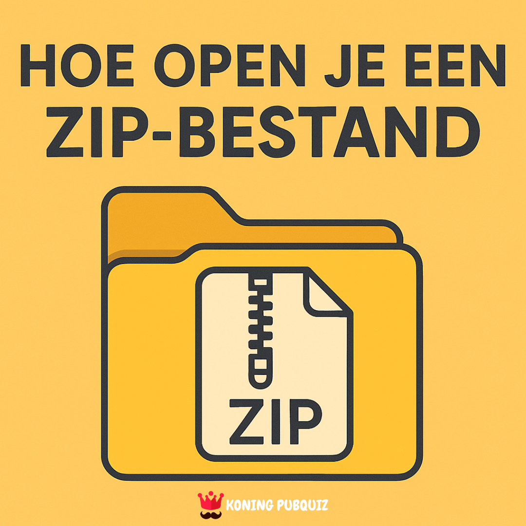 Handleiding: Hoe open je een ZIP-bestand?