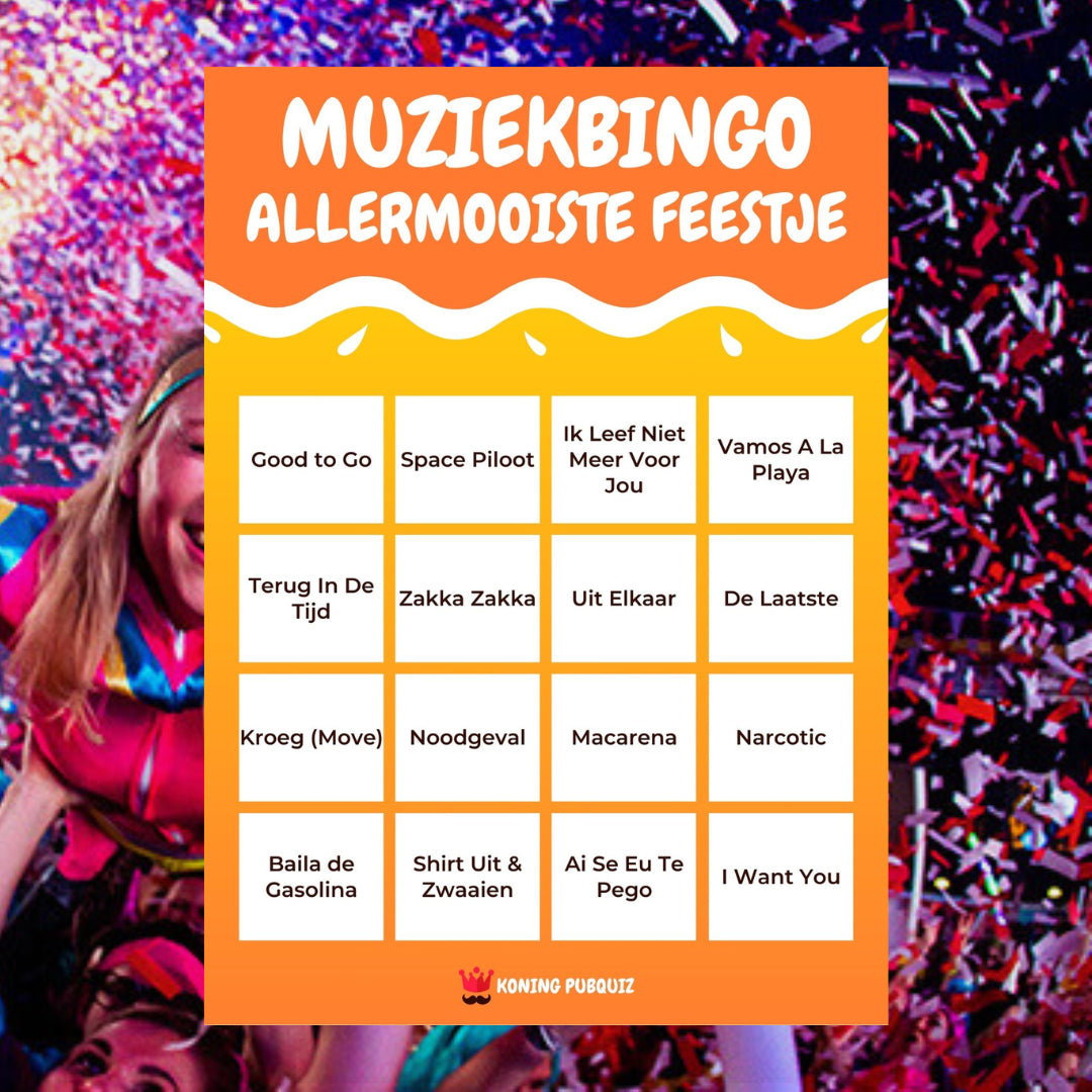 Muziekbingo Allermooiste Feestje