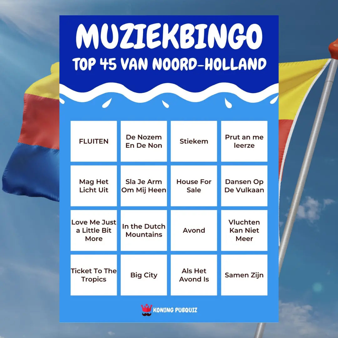 Muziekbingo Noord-Holland