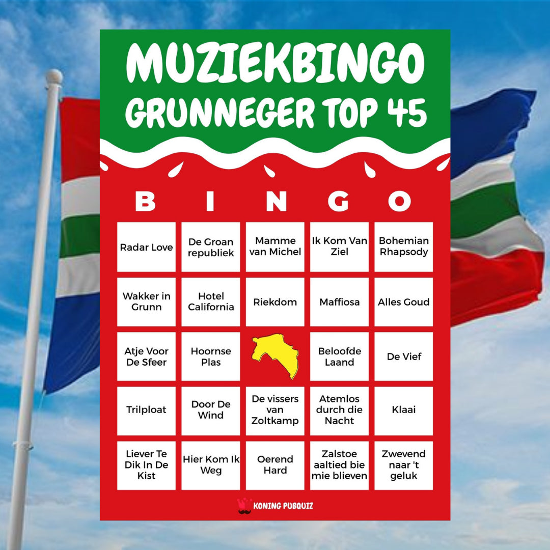 Muziekbingo Groningen