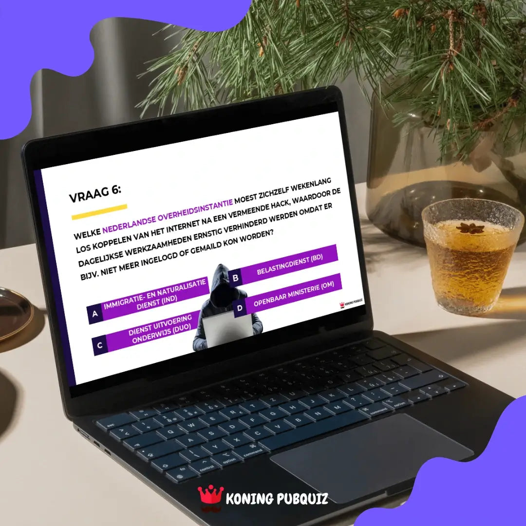 Eindejaarsquiz 2025 - voorbeeld vraag