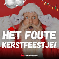 Muziekbingo Het Foute Kerstfeestje