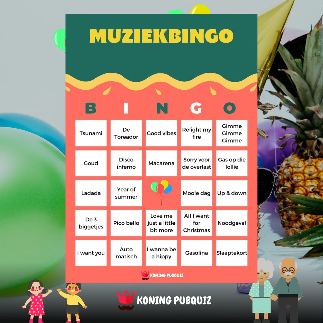 Muziekbingo Kopen