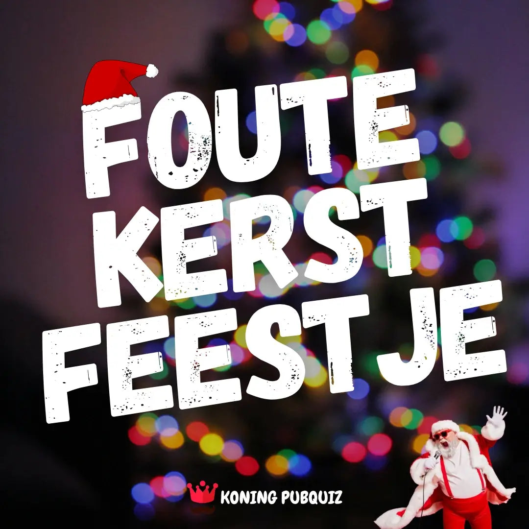 muziekbingo foute kerst voor een fout kerstfeestje