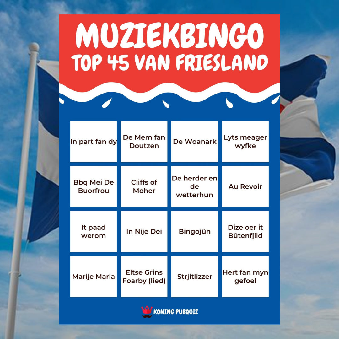 Muziekbingo Friesland
