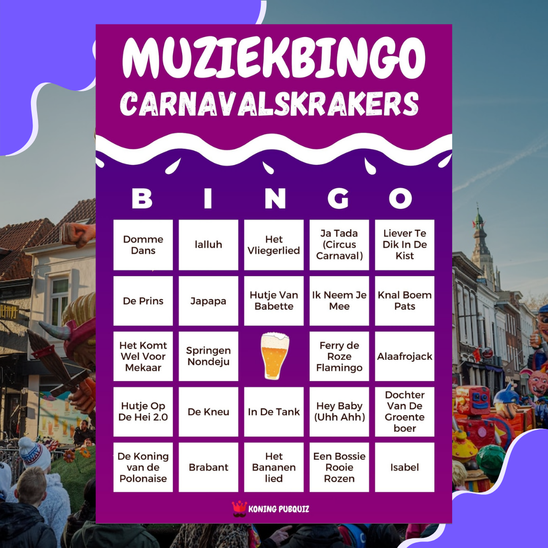 Muziekbingo Carnaval