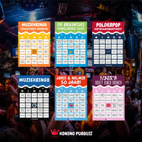 Gepersonaliseerde Muziekbingo