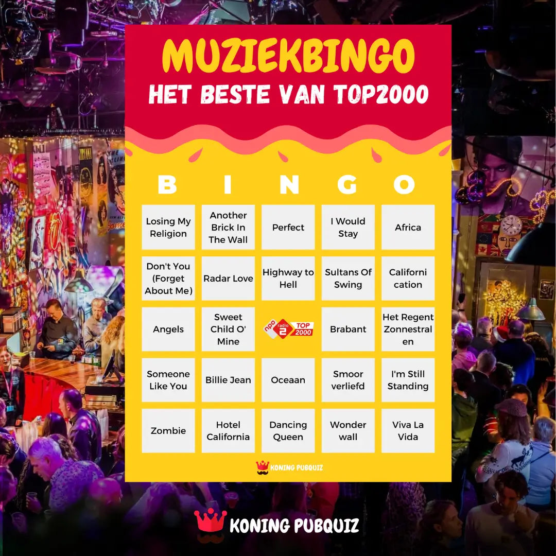 Muziekbingo Top2000 - Het Beste Van Top2000