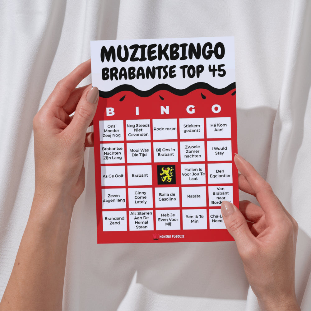Muziekbingo Brabant