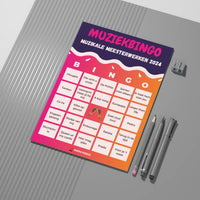 Muziekbingo Jaaroverzicht 2024