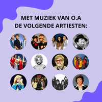 Muziekbingo 70's + 80's Hits