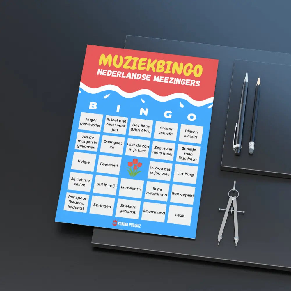 muziekbingo nederlandse muziek