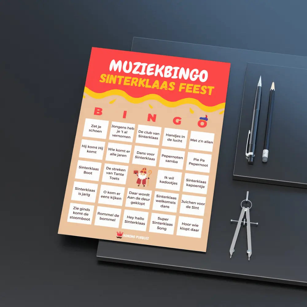 Muziekbingo Sinterklaas