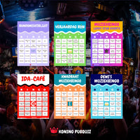 Gepersonaliseerde Muziekbingo